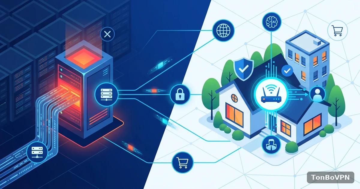 什么是住宅IP(Residential IP)？定义、原理与适用场景 - TonBoVPN