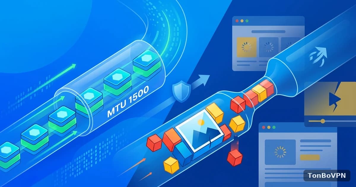 什么是MTU（最大传输单元）？设置不当为什么会导致连接异常 - TonBoVPN