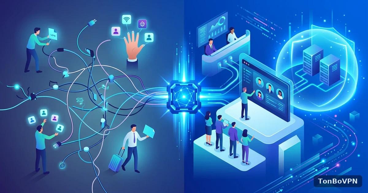 企业跨境办公网络方案怎么选？团队席位与基础设施解读 - TonBoVPN