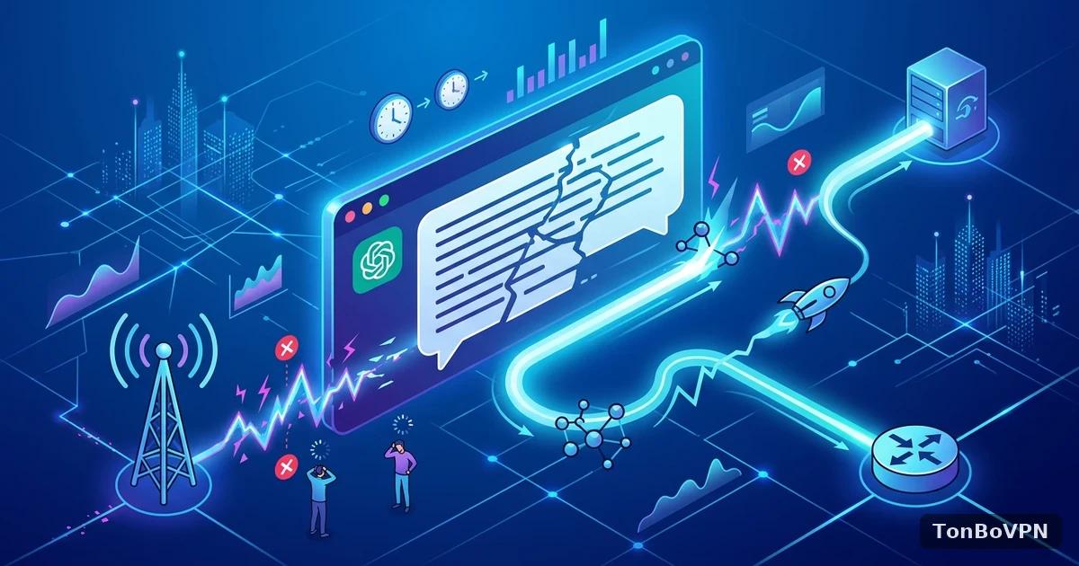 为什么ChatGPT需要稳定的网络环境？ - TonBoVPN