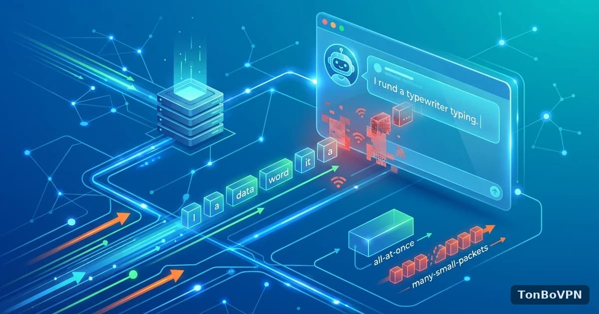 什么是流式传输(Streaming)？为什么AI打字机效果会卡顿 - TonBoVPN