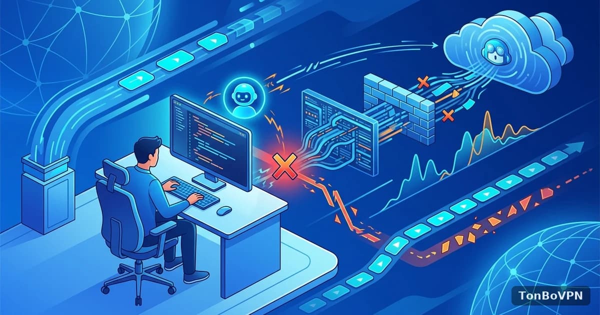 GitHub Copilot为什么会提示连接超时？ - TonBoVPN