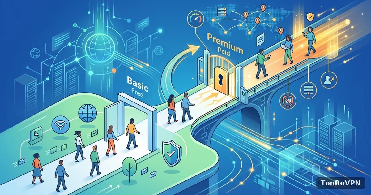 什么是VPN的「增值免费」(Freemium)模式？ - TonBoVPN