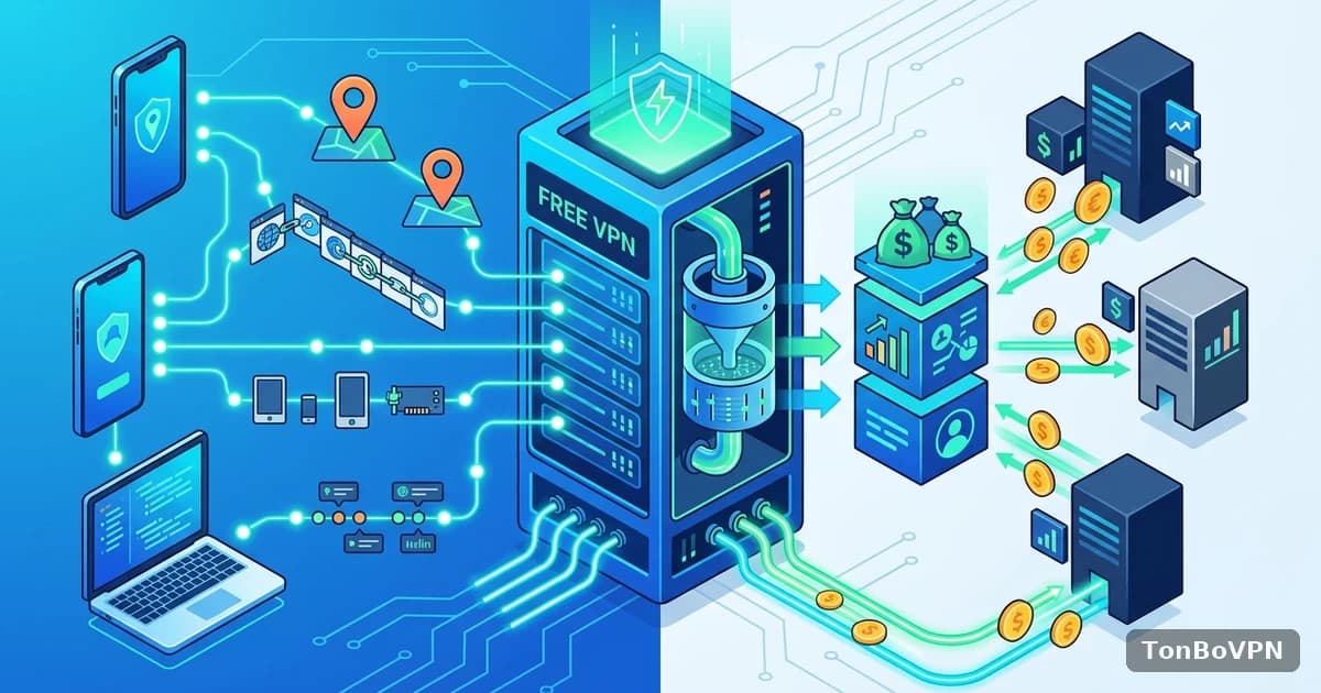 免费VPN是如何通过用户数据盈利的？ - TonBoVPN