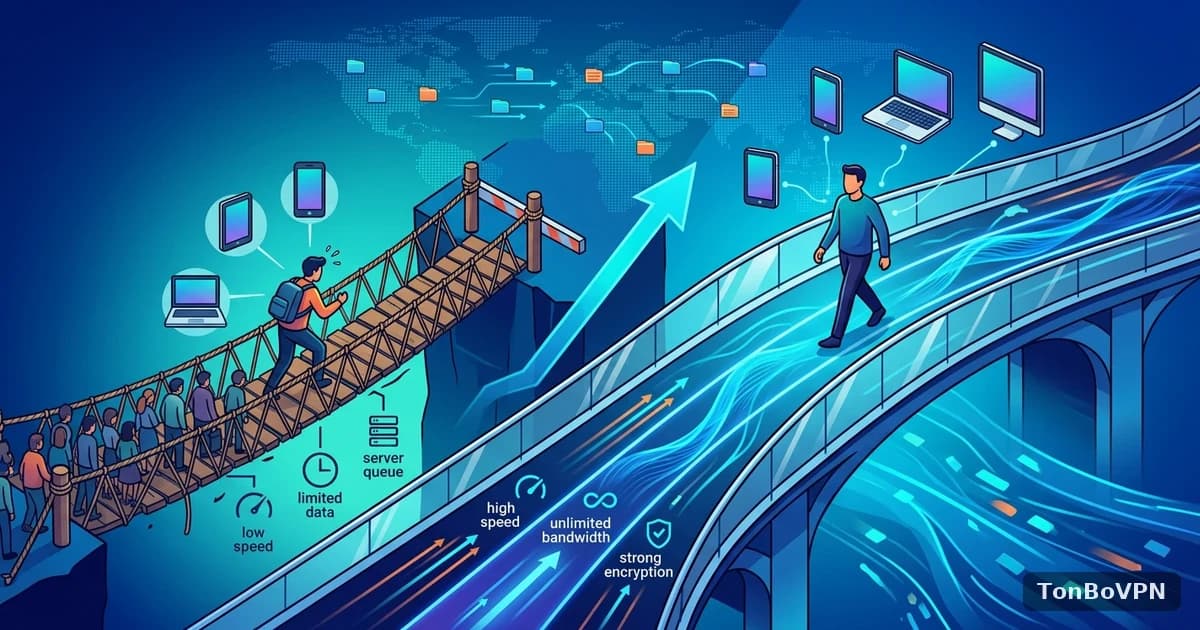 什么情况下应该从免费VPN升级到付费方案？ - TonBoVPN
