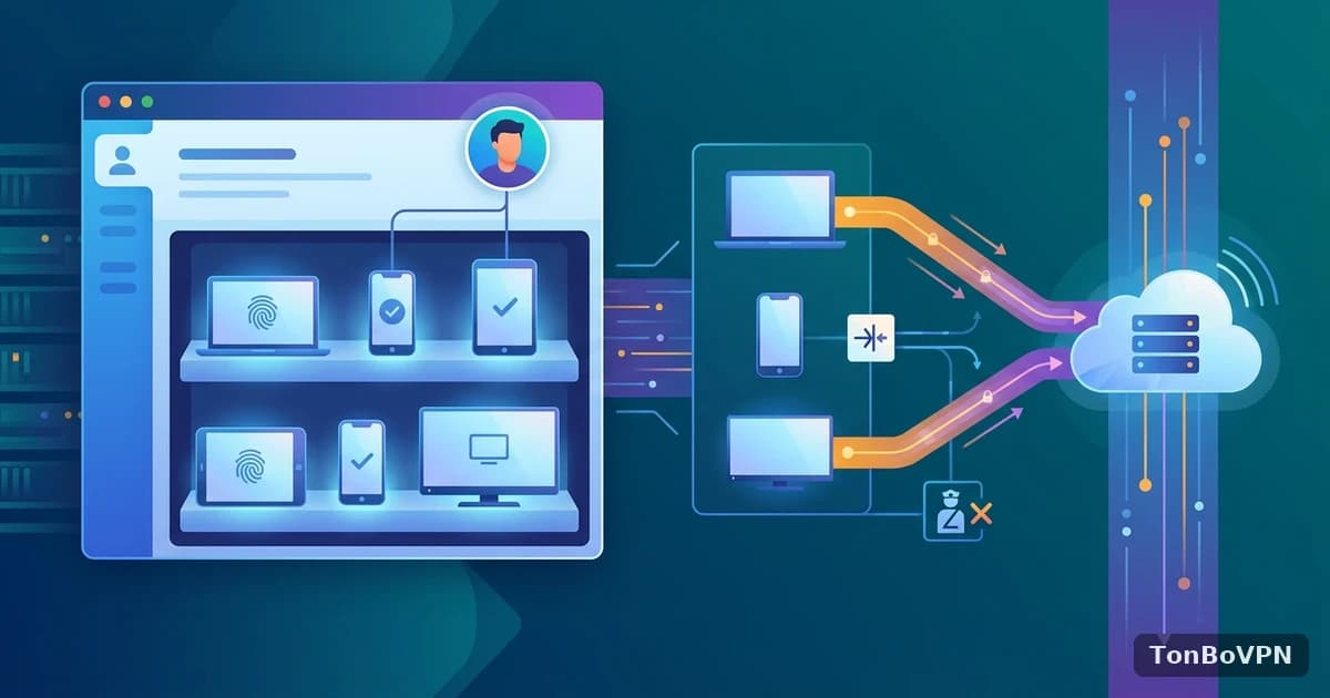 免费VPN能同时支持多台设备连接吗？ - TonBoVPN