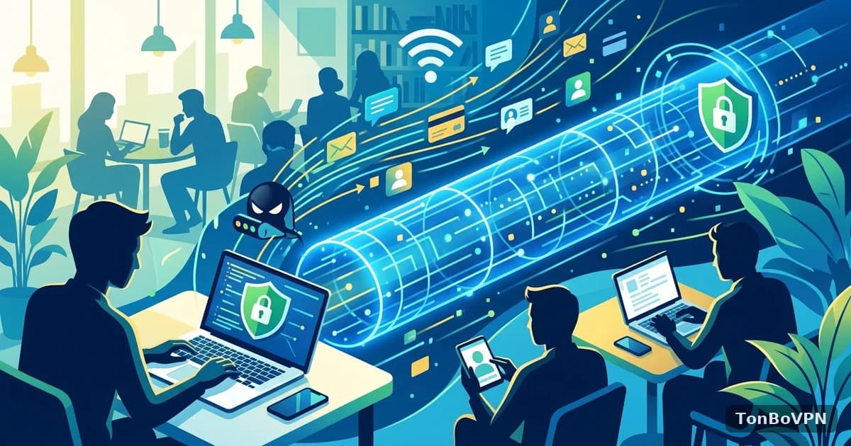 公共WiFi下使用免费VPN能保护数据安全吗？ - TonBoVPN