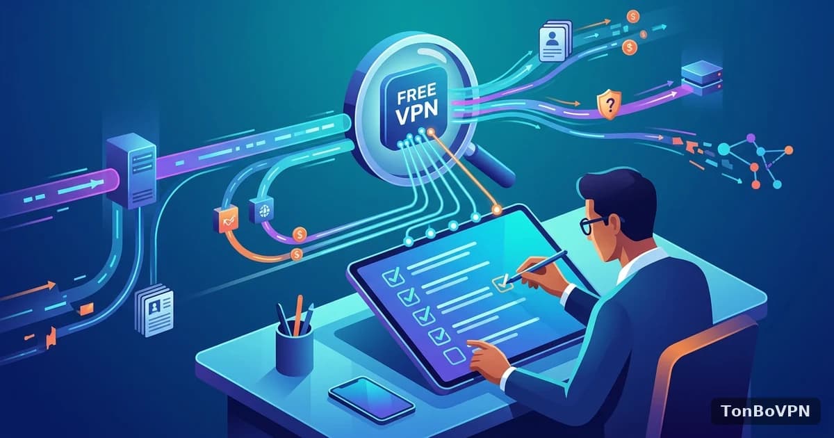 选择免费VPN前该做哪些安全自查？ - TonBoVPN
