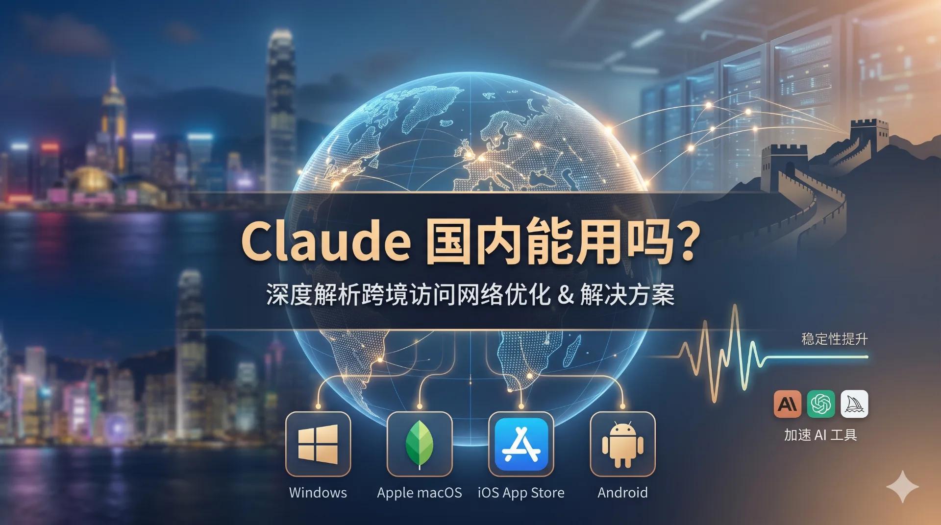 Claude 国内能用吗?现状、限制与可行方案 - TonBoVPN