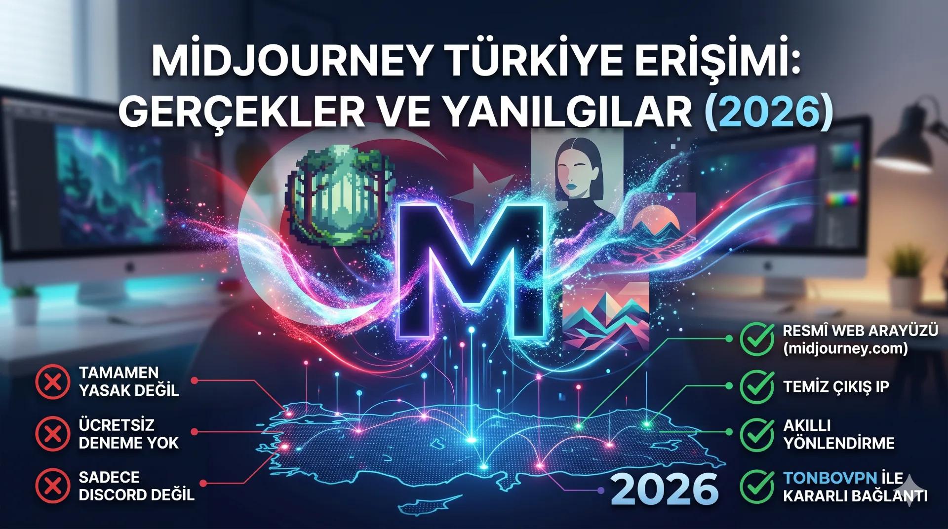Midjourney Türkiye'de neden açılmıyor? Asıl sorun servis değil - TonBoVPN