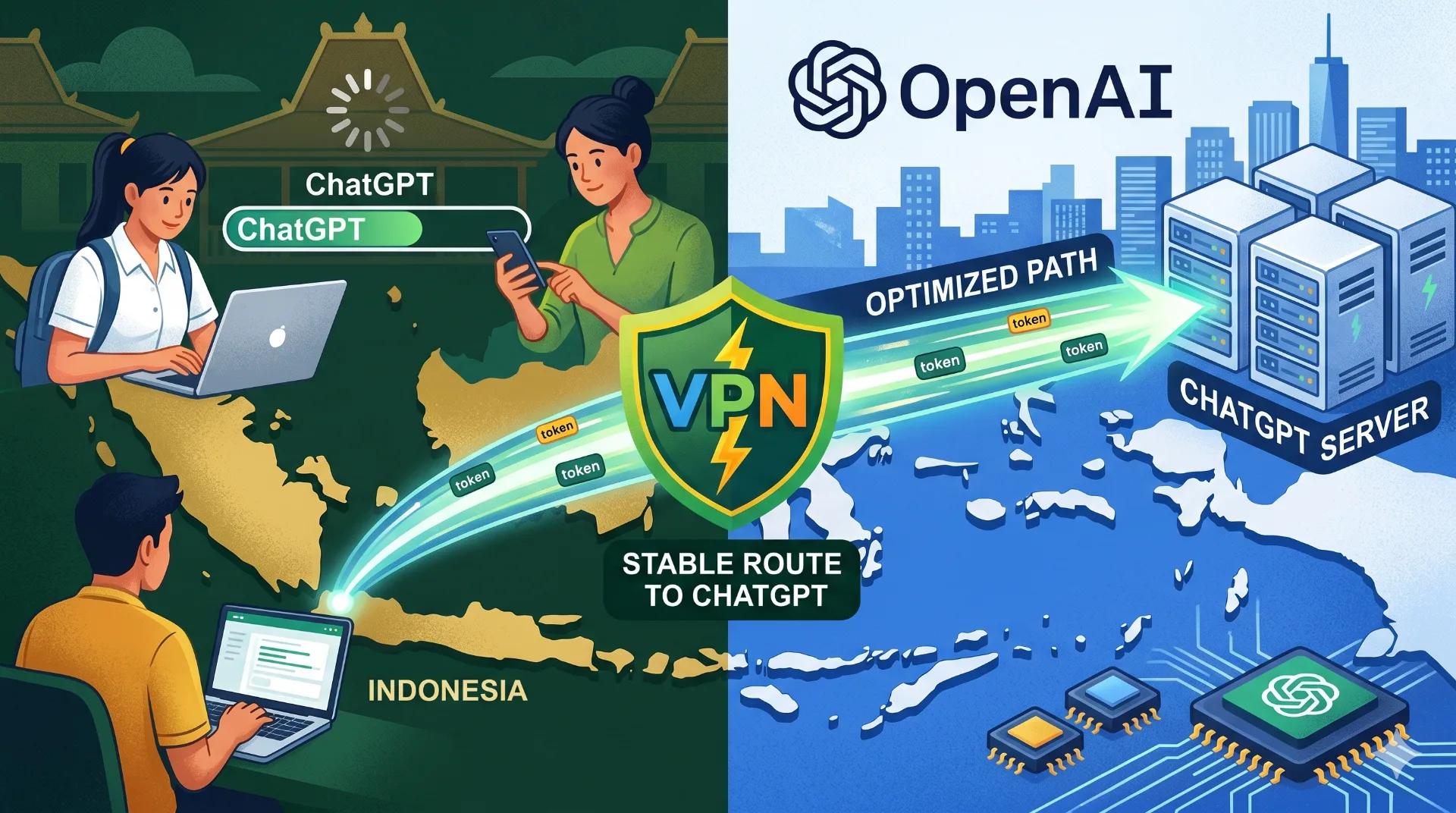 VPN ChatGPT: Kenapa Lemot di Jam Sibuk & Cara Atasi - TonBoVPN