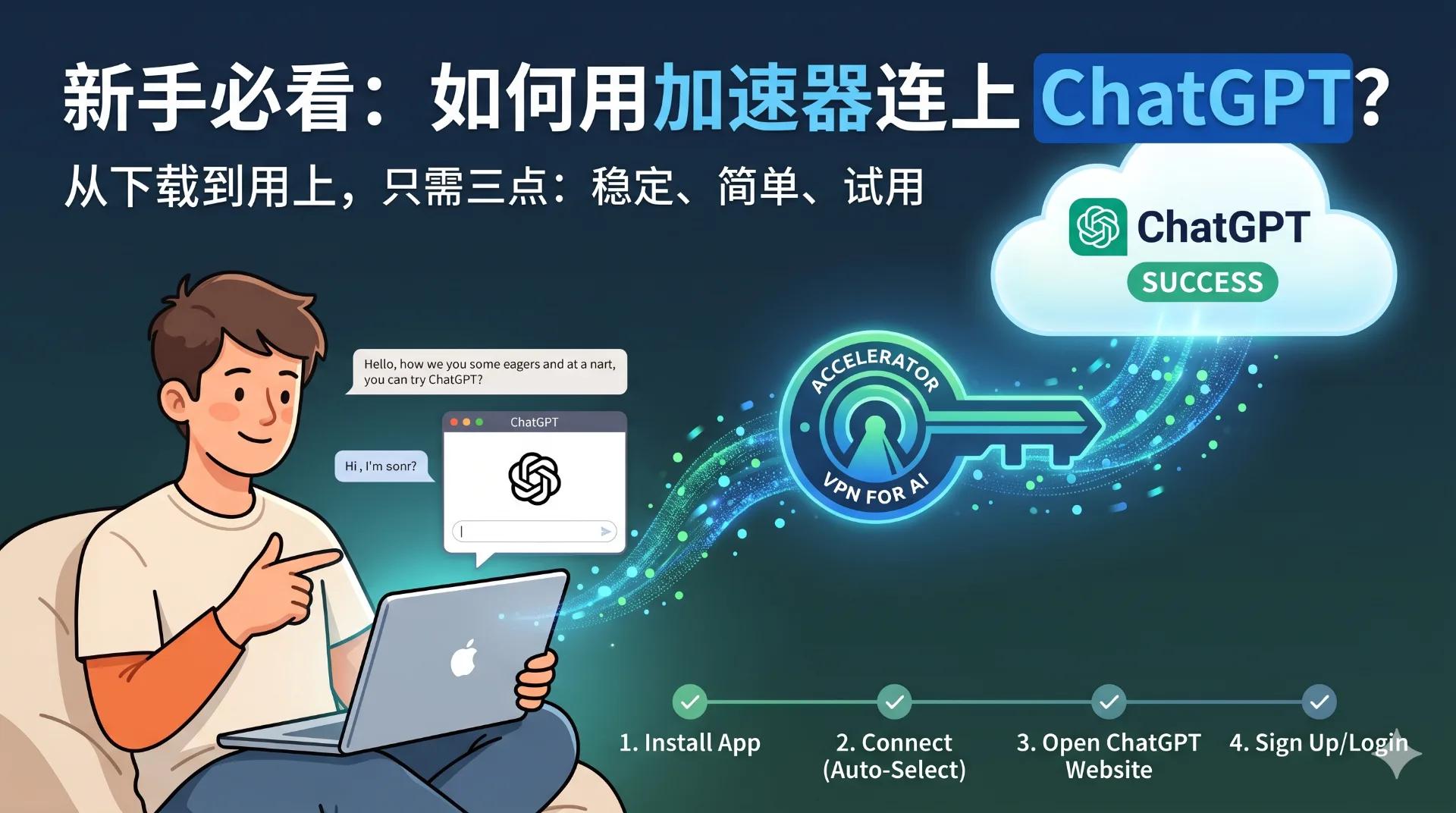 可以上 ChatGPT 的加速器:新手十分钟连上全程图解 | TonBoVPN - TonBoVPN