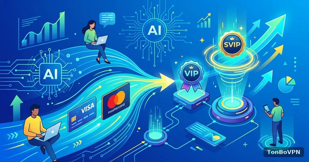通博VPN信用卡支付教程:Visa / Mastercard 开通 VIP / SVIP 会员(附支付失败排查) - TonBoVPN