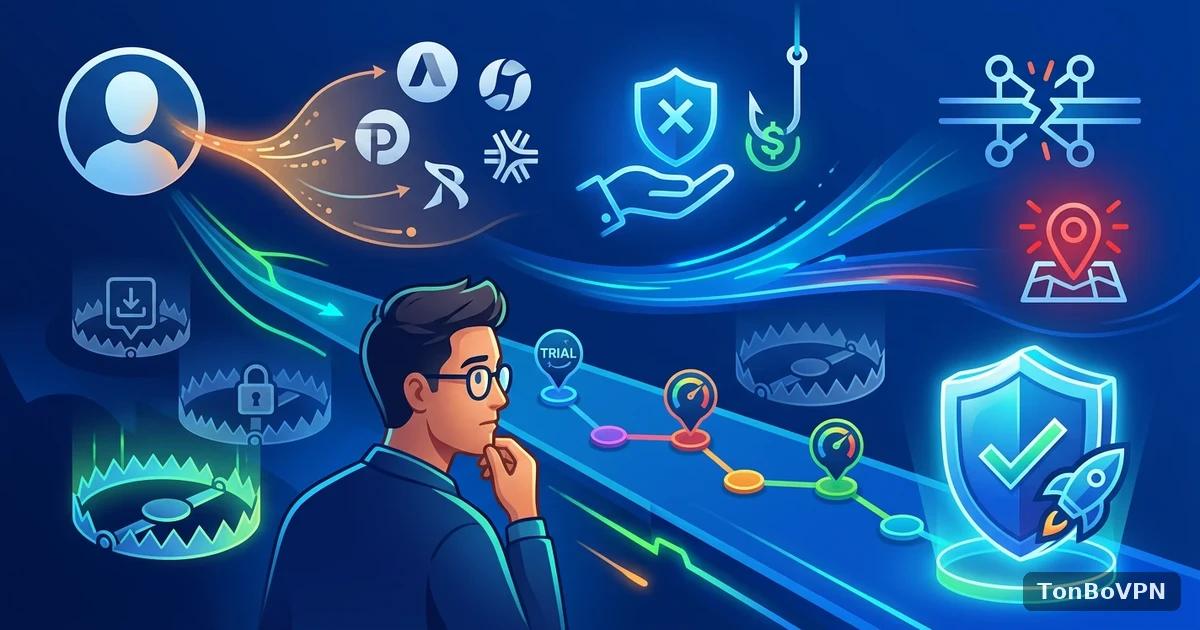 免费 VPN 加速器怎么避坑?2026 数据安全与风险识别指南 - TonBoVPN