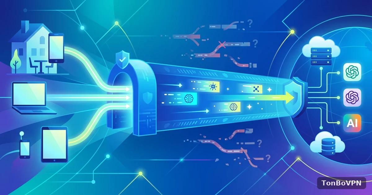 VPN이란 무엇인가? AI 도구를 안정적으로 사용하기 위한 기초 가이드 - TonBoVPN