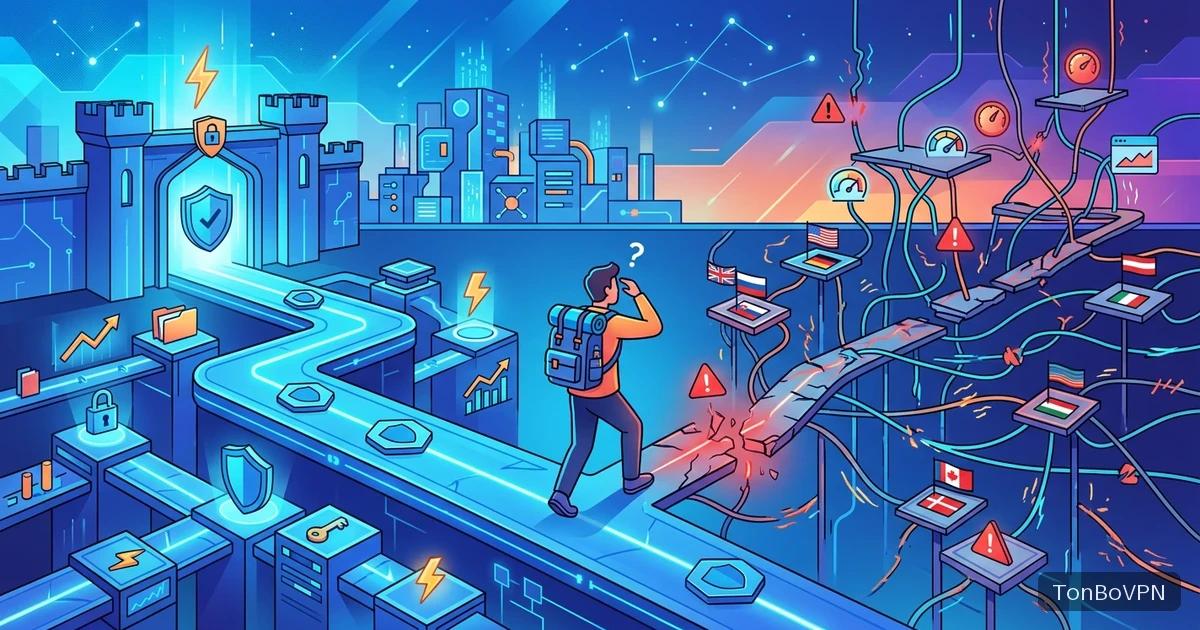网络加速器和正规VPN有什么区别?我踩过的选购误区 - TonBoVPN