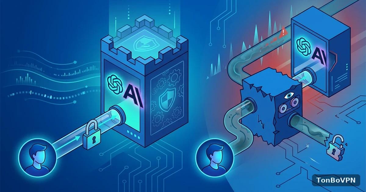 AI 镜像站到底安不安全?30 秒识别法与数据风险 - TonBoVPN