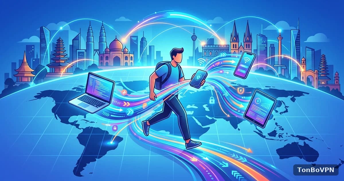 数字游民搬到第5个国家了,网络配置这样搭最省心 - TonBoVPN