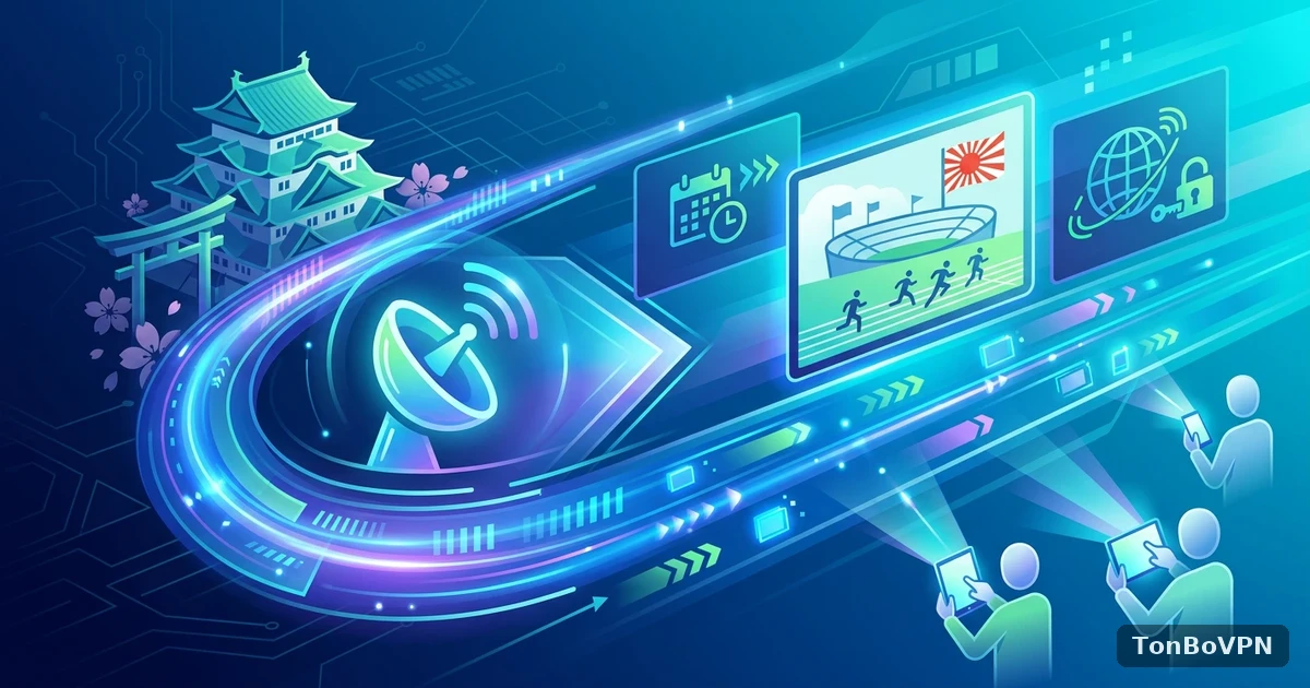 2026名古屋亚运会直播怎么看?预约与网络准备指南 - TonBoVPN